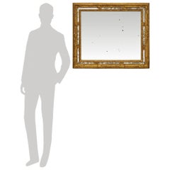 Italian 17th century Louis XIV Period Giltwood mirror