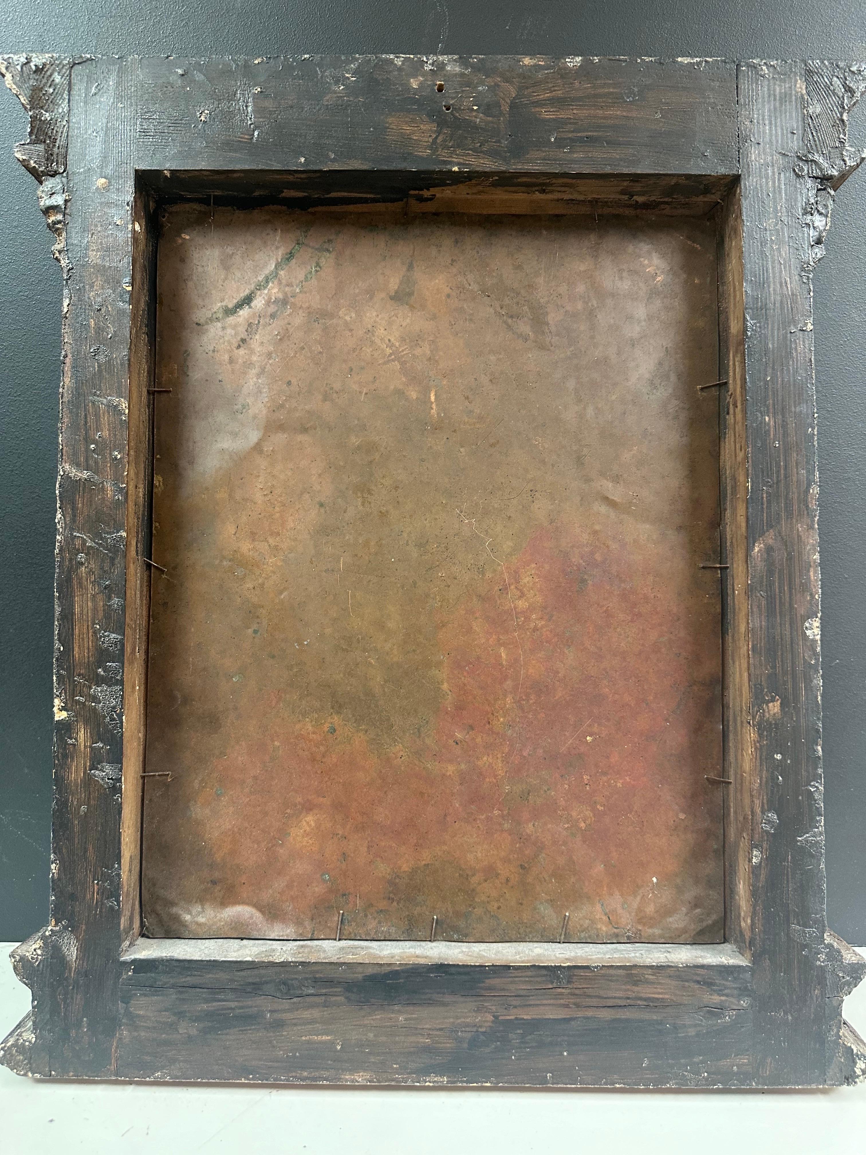 Masterpiece de la Renaissance de qualité muséale Virgin Mary & Infant Christ peinture en vente 9