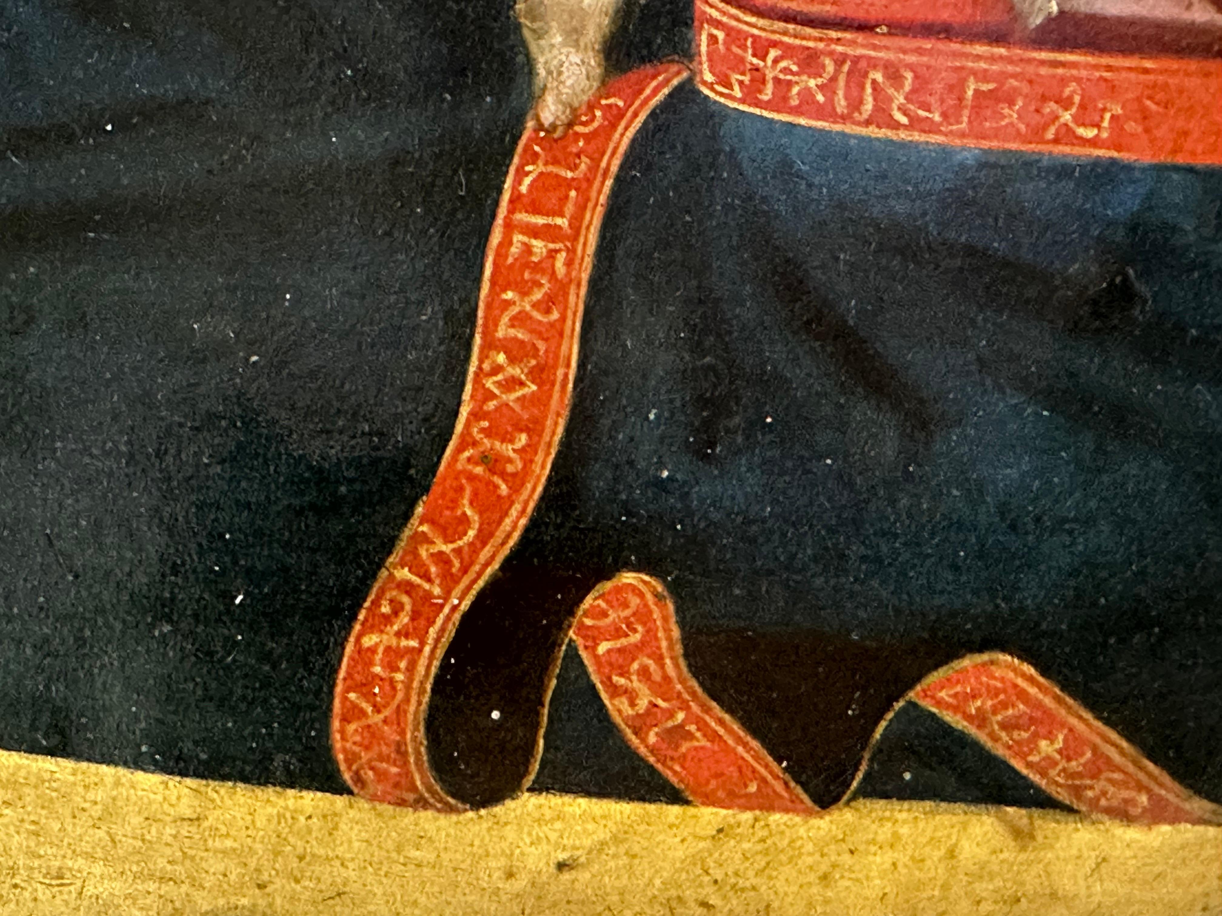 Masterpiece de la Renaissance de qualité muséale Virgin Mary & Infant Christ peinture en vente 13