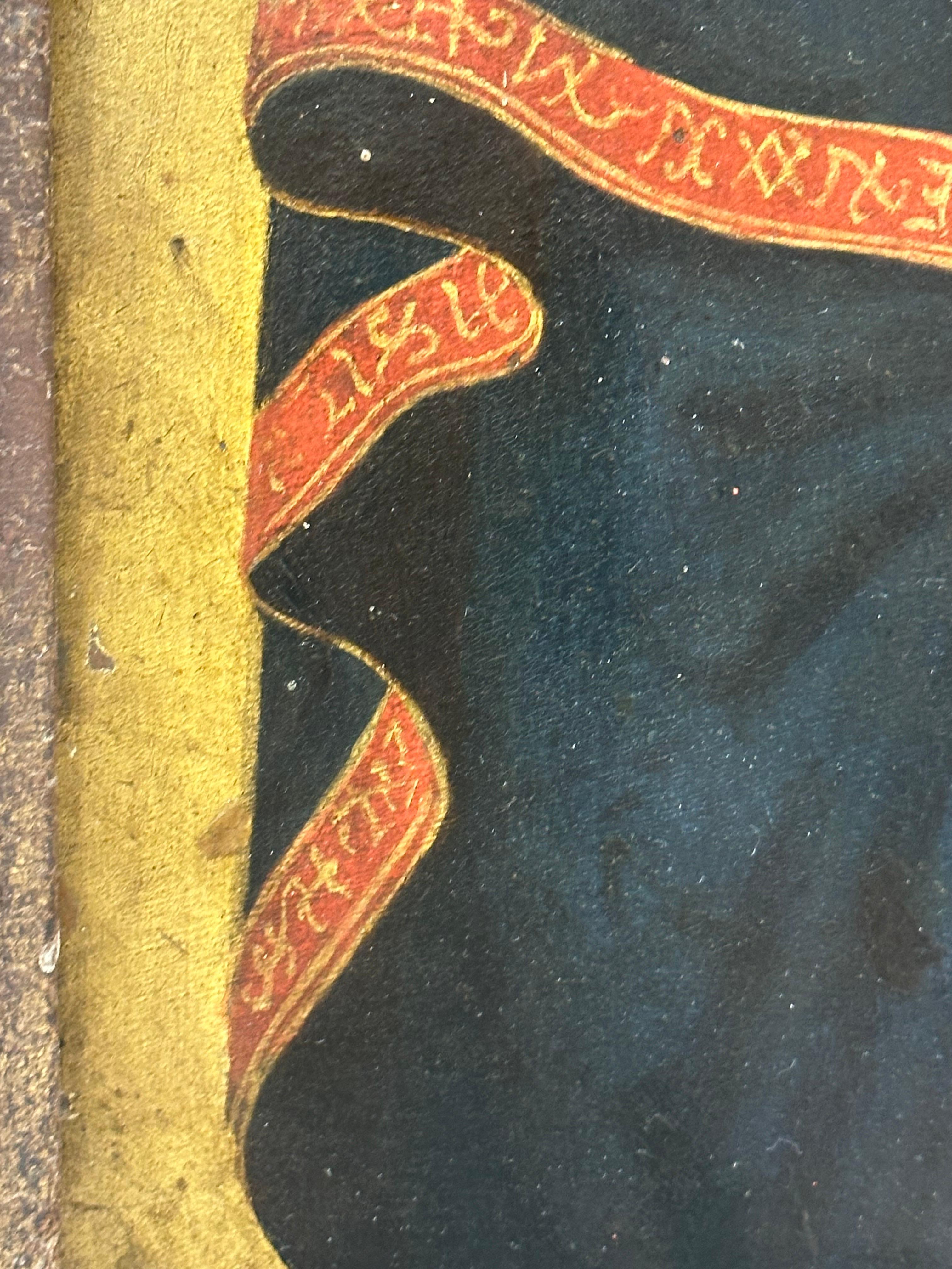 Masterpiece de la Renaissance de qualité muséale Virgin Mary & Infant Christ peinture en vente 1
