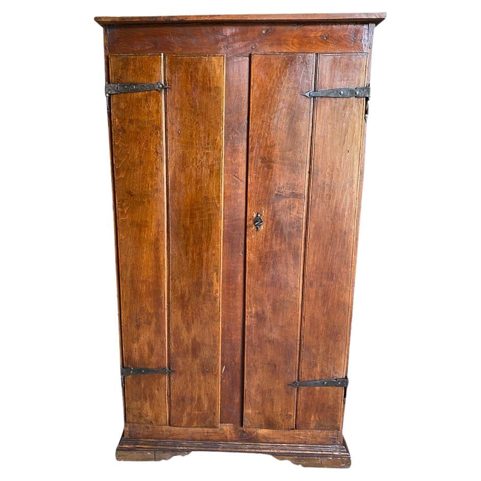 Italian 17th Century Primitive Armoire For Sale