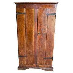 Antique Italian 17th Century Primitive Armoire