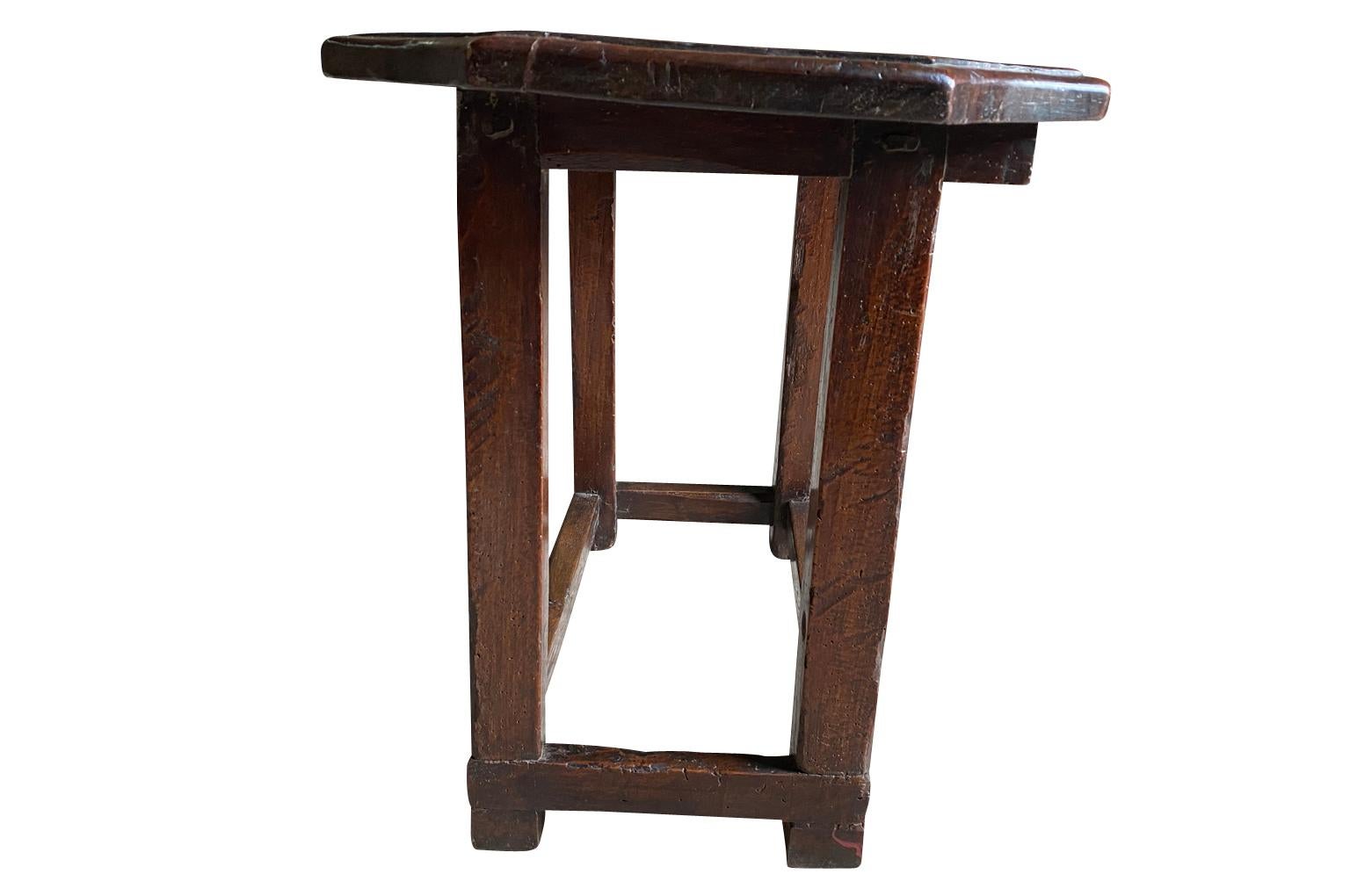 18th Century and Earlier Italian 17th Century Side Table