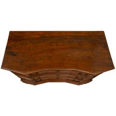 Italian 17th Century Walnut Commode