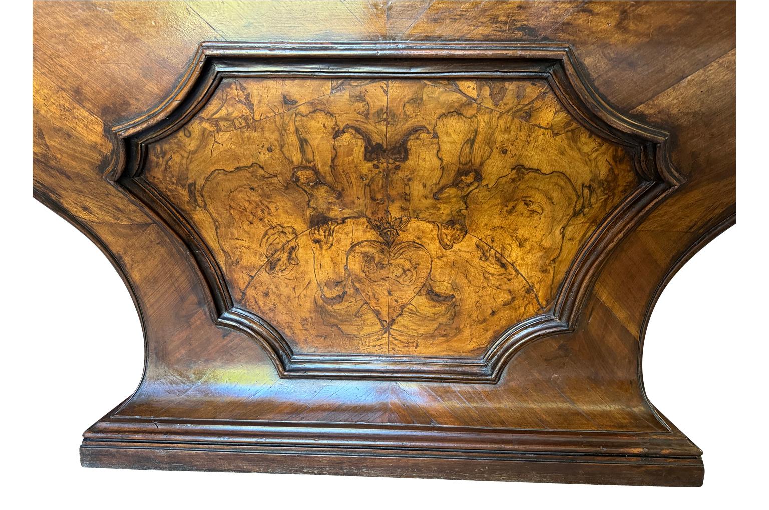 Olive Italian 18th Century Writing Desk For Sale