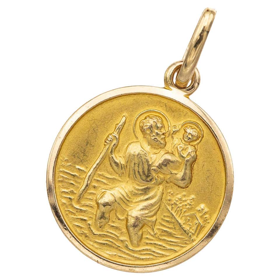 St christopher car medal Clearance