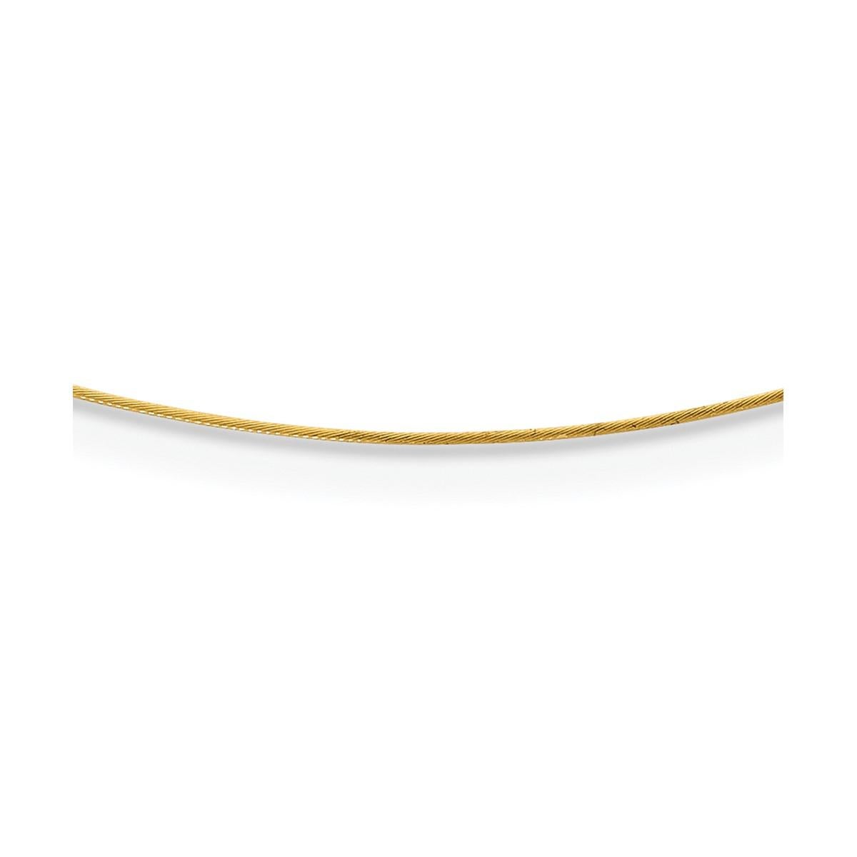 Italian 18 Karat Yellow Gold 16