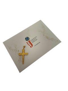 Croix italienne en or jaune 18 carats