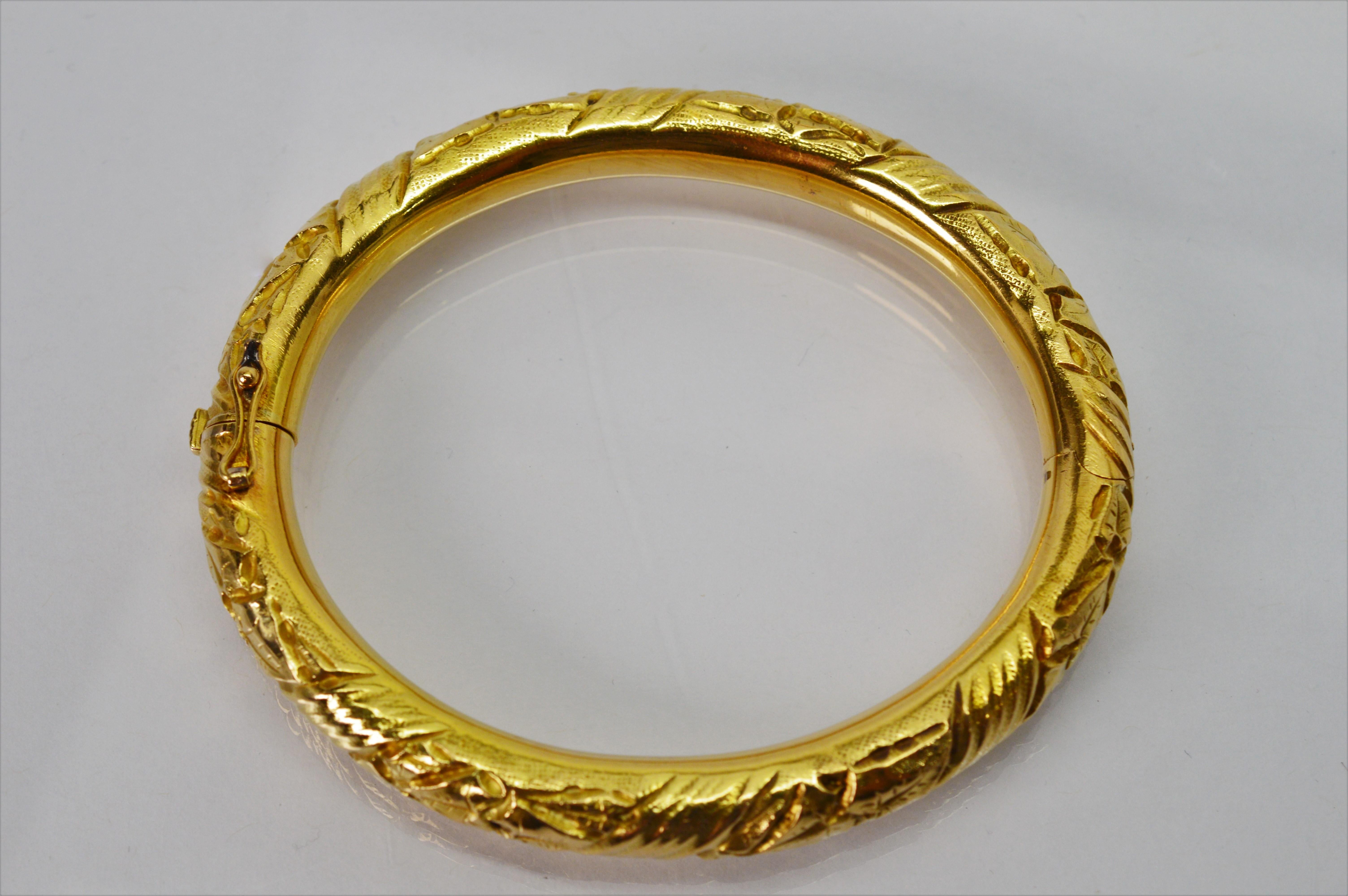 italian gold bangles