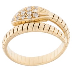 Italian 18 karat Yellow Gold with Diamonds