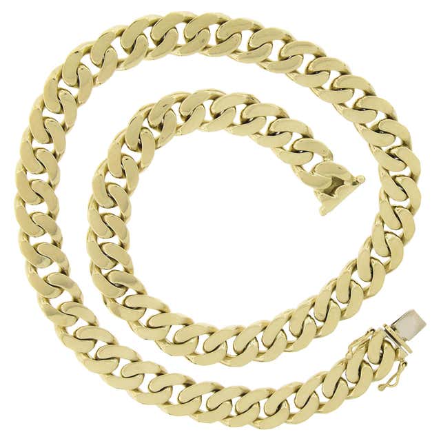 Italian 14k Yellow Gold 18