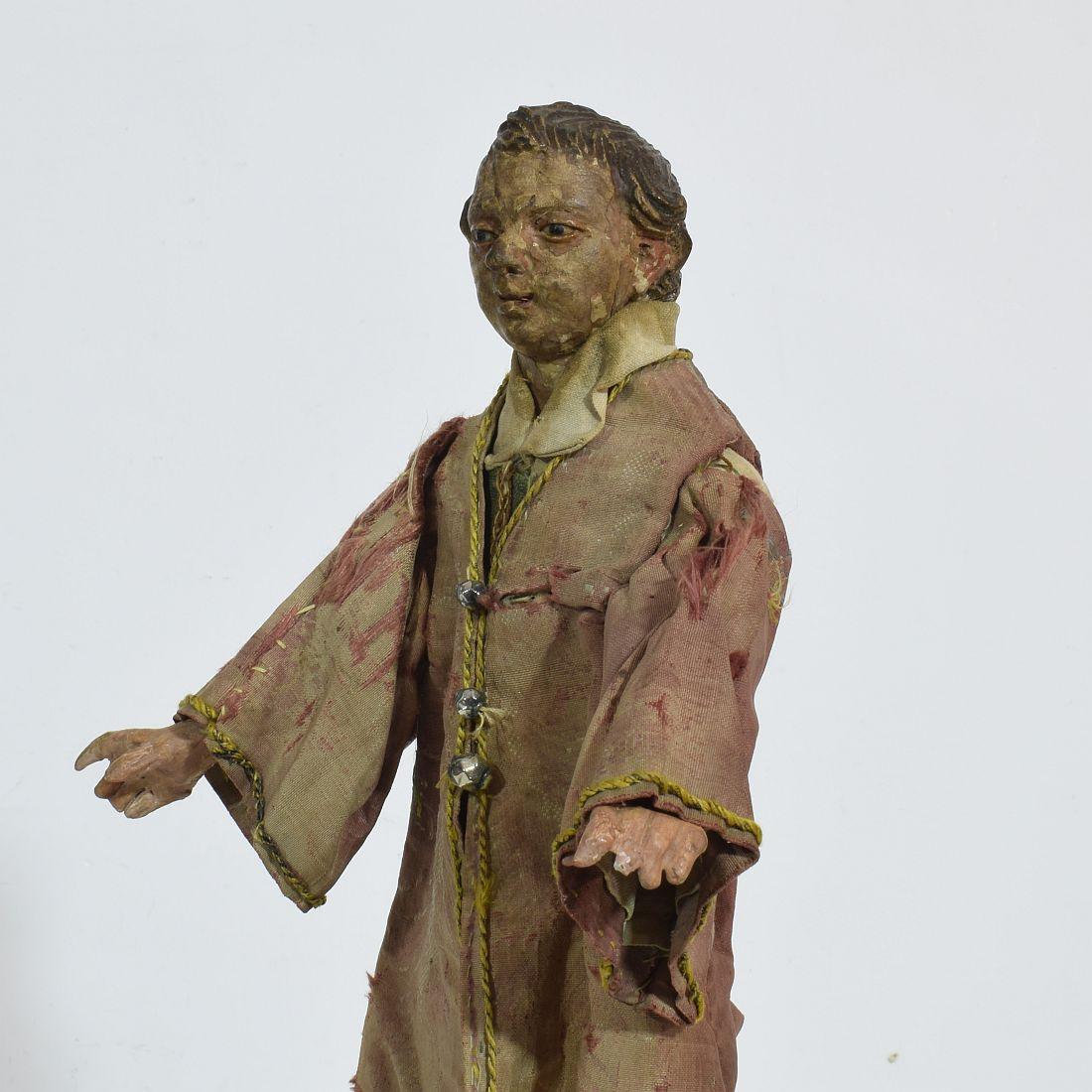 Italian 18th-19th Century Terracotta Saint Figure 3