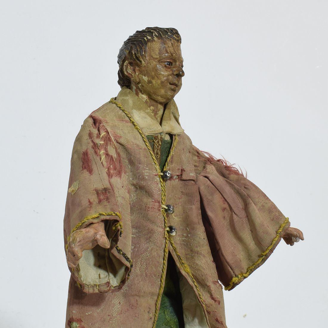 Italian 18th-19th Century Terracotta Saint Figure 4