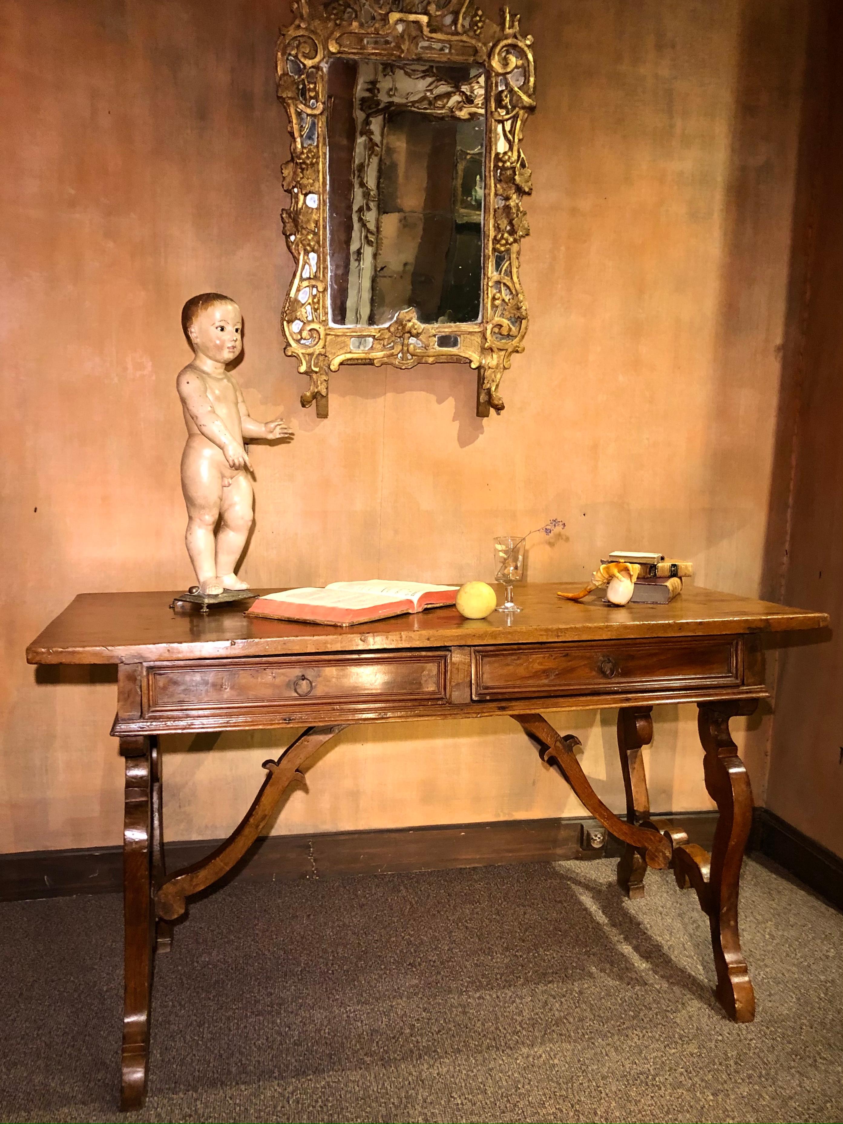 Hand-Carved Italian 18th Century Desk