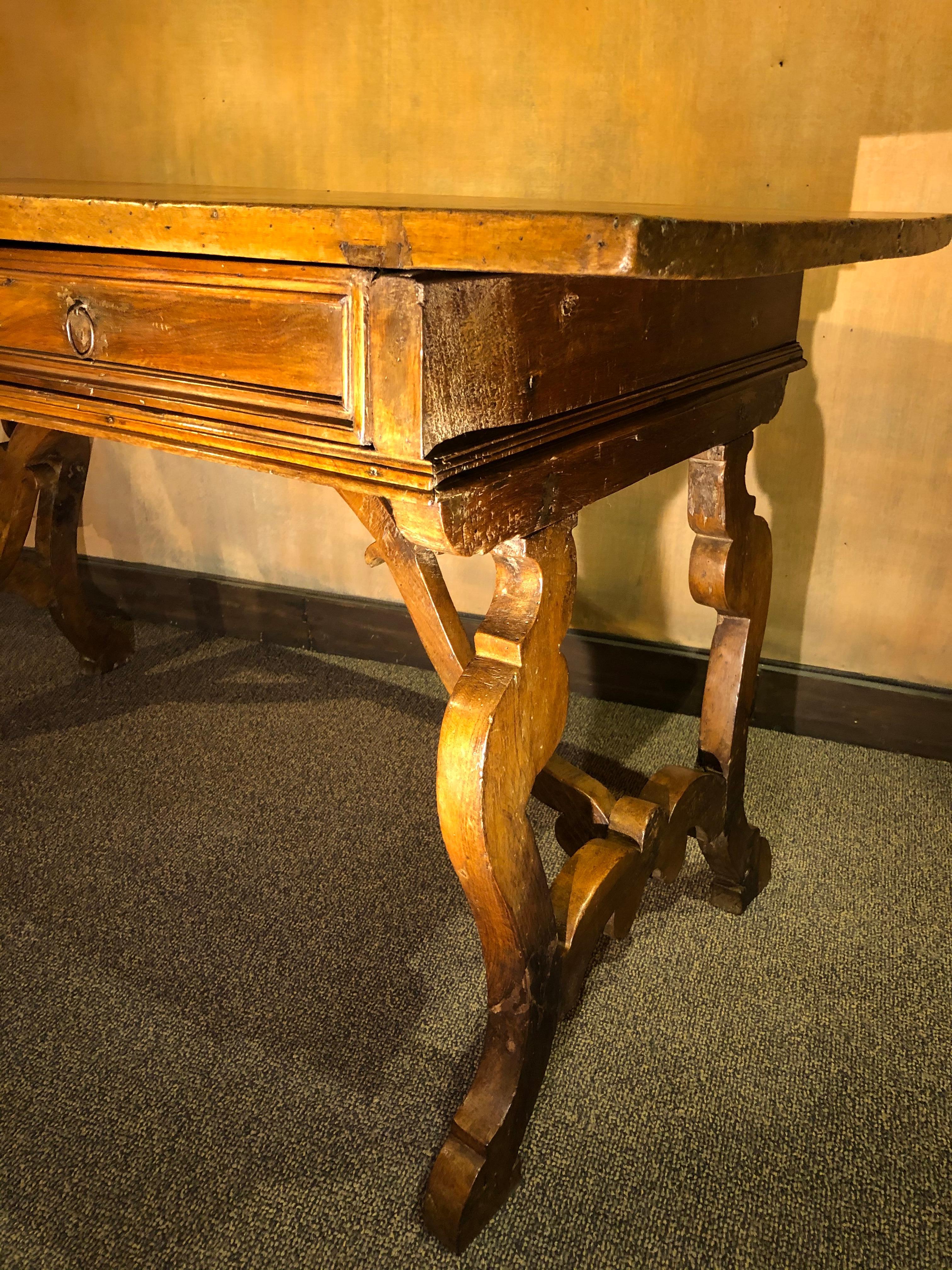 Walnut Italian 18th Century Desk