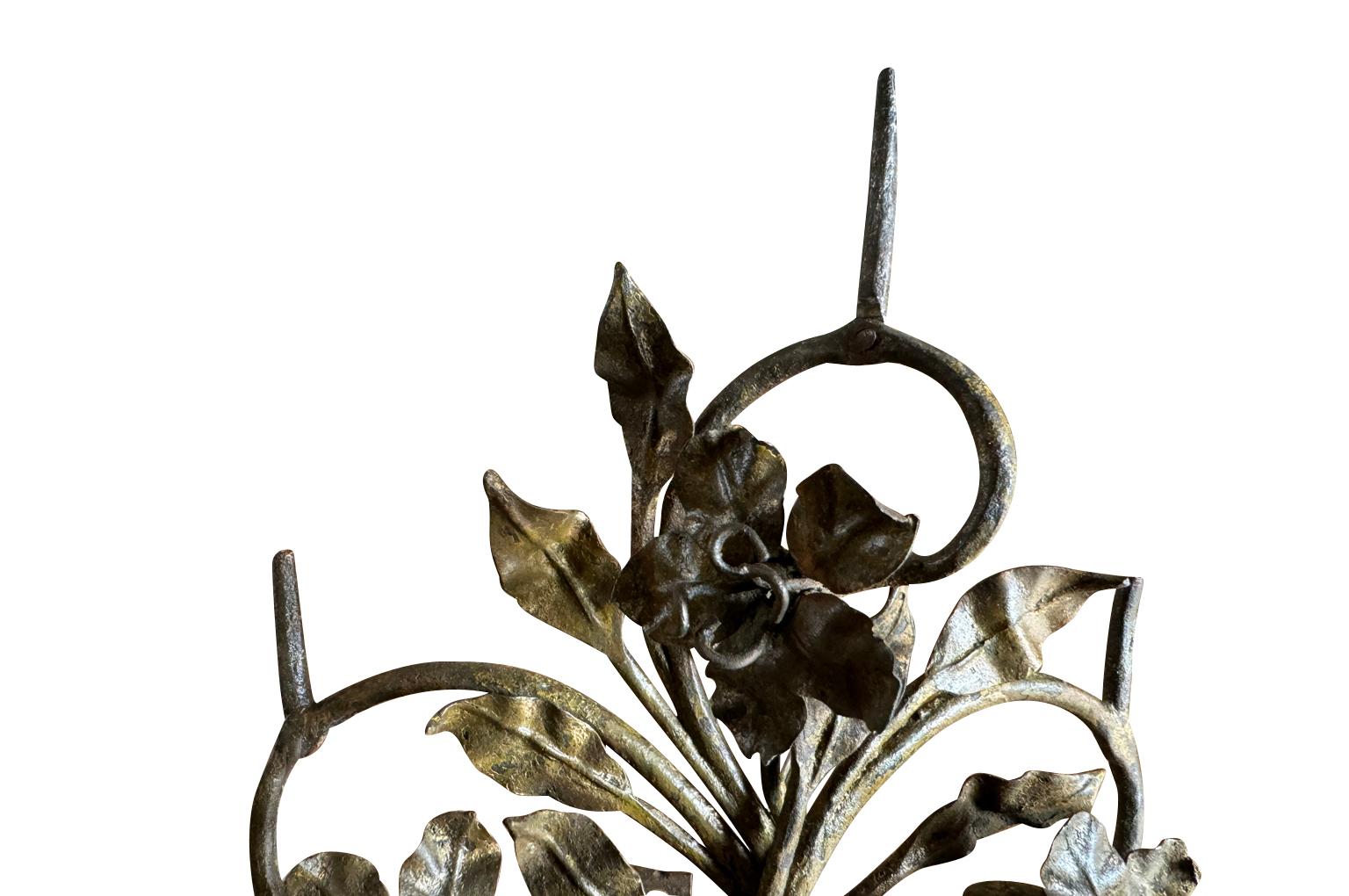 Italian 18th Century Applique - Sconce In Good Condition For Sale In Round Top, TX