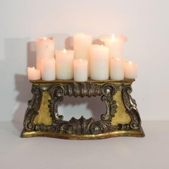 Italian 18th Century Baroque Gilded Pedestal or Reliquary Shrine