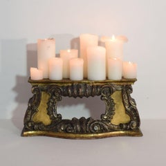 Italian 18th Century Baroque Gilded Pedestal or Reliquary Shrine
