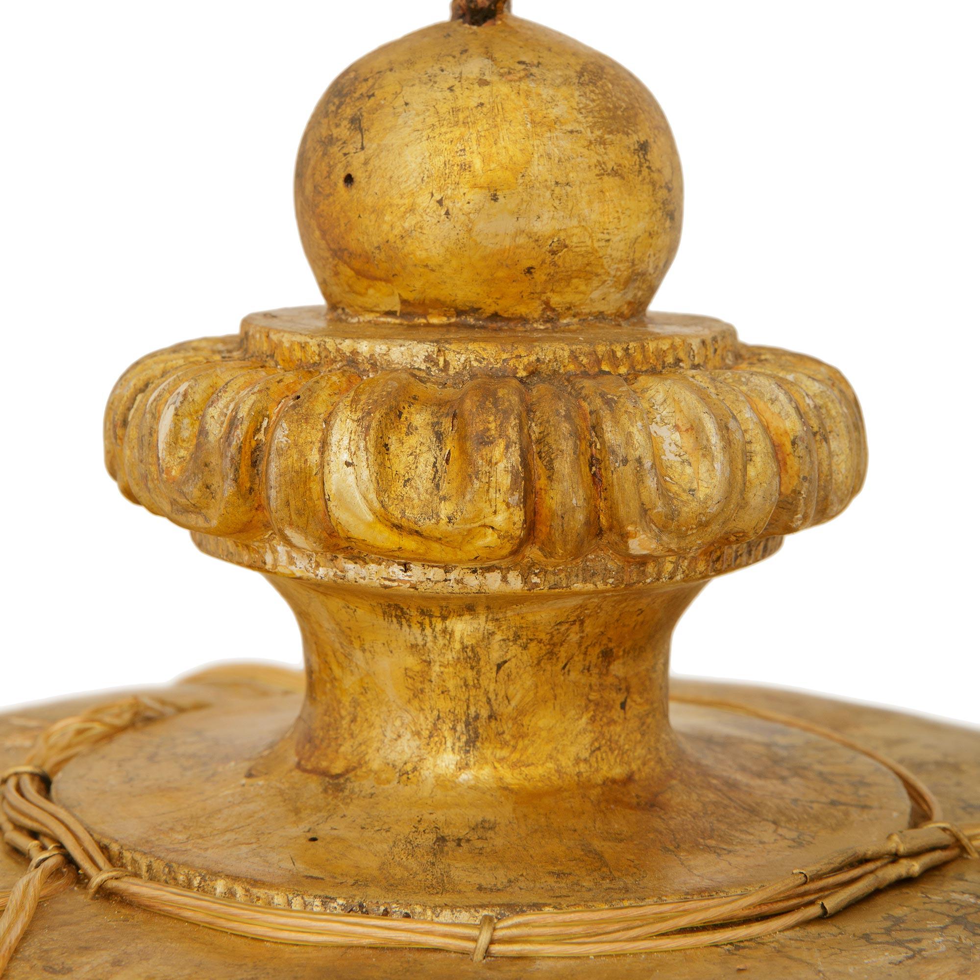 Italienischer Barock-Kronleuchter aus Mekka und Eisen aus dem 18. Jahrhundert (18. Jahrhundert und früher) im Angebot