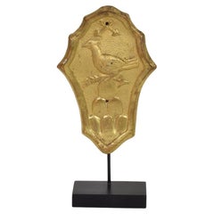 Italian 18th Century Baroque Style Giltwood Coat of Arms Italian 18th Century Baroque Style Giltwood Coat of Arms