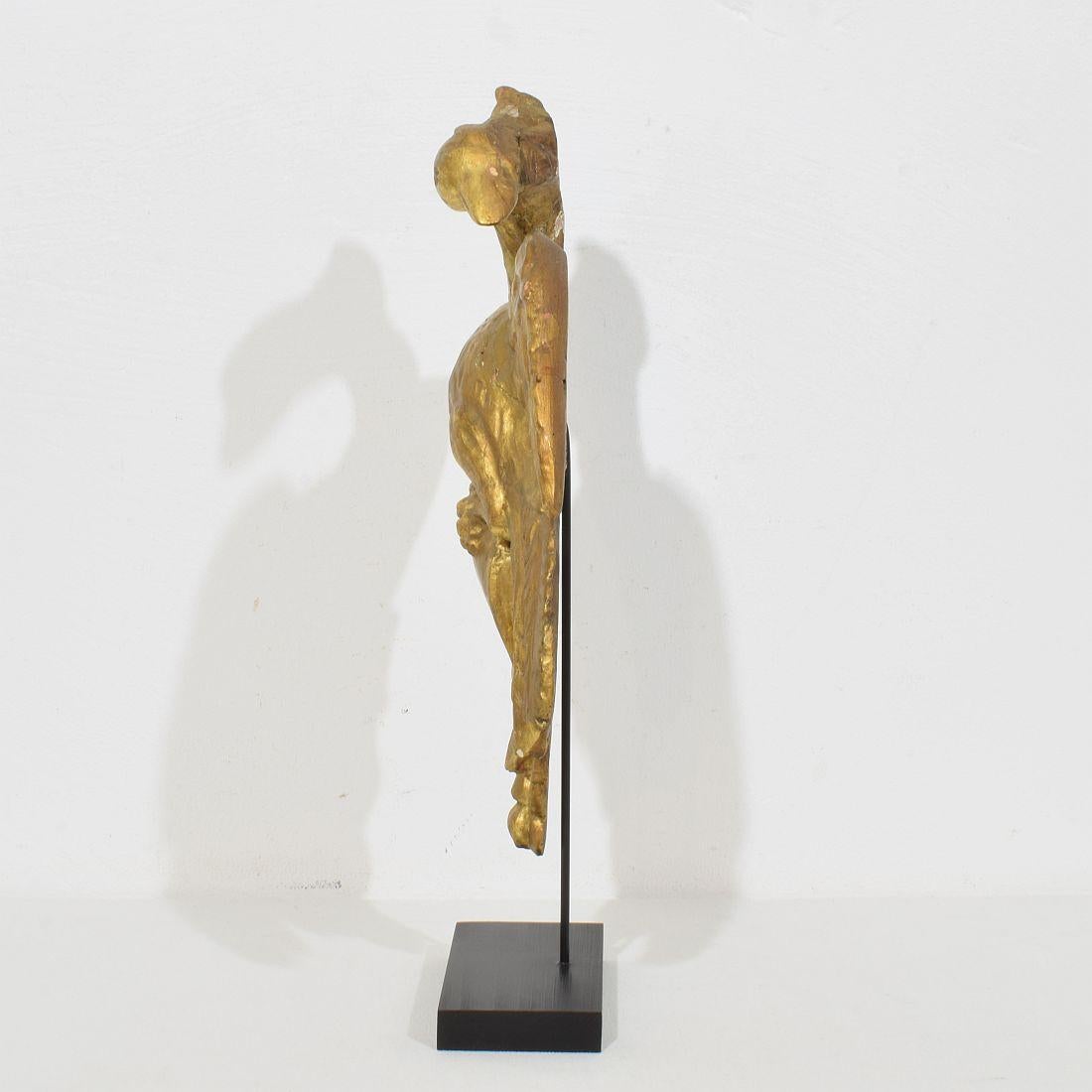 XVIIIe siècle et antérieur Ornement d'oiseaux italien du 18ème siècle en bois doré sculpté de style néoclassique en vente