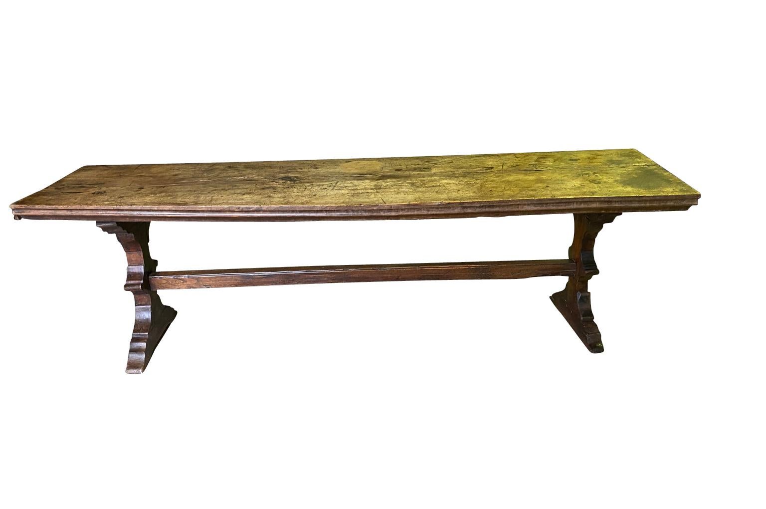 Italian 18th Century Console Table In Good Condition In Atlanta, GA