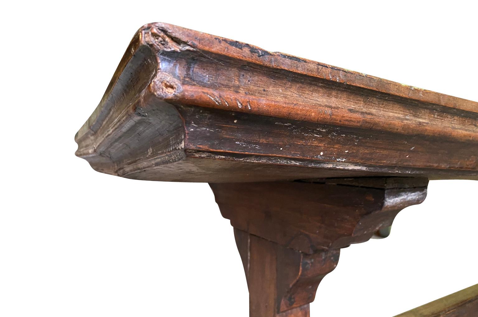 Italian 18th Century Console Table For Sale 3