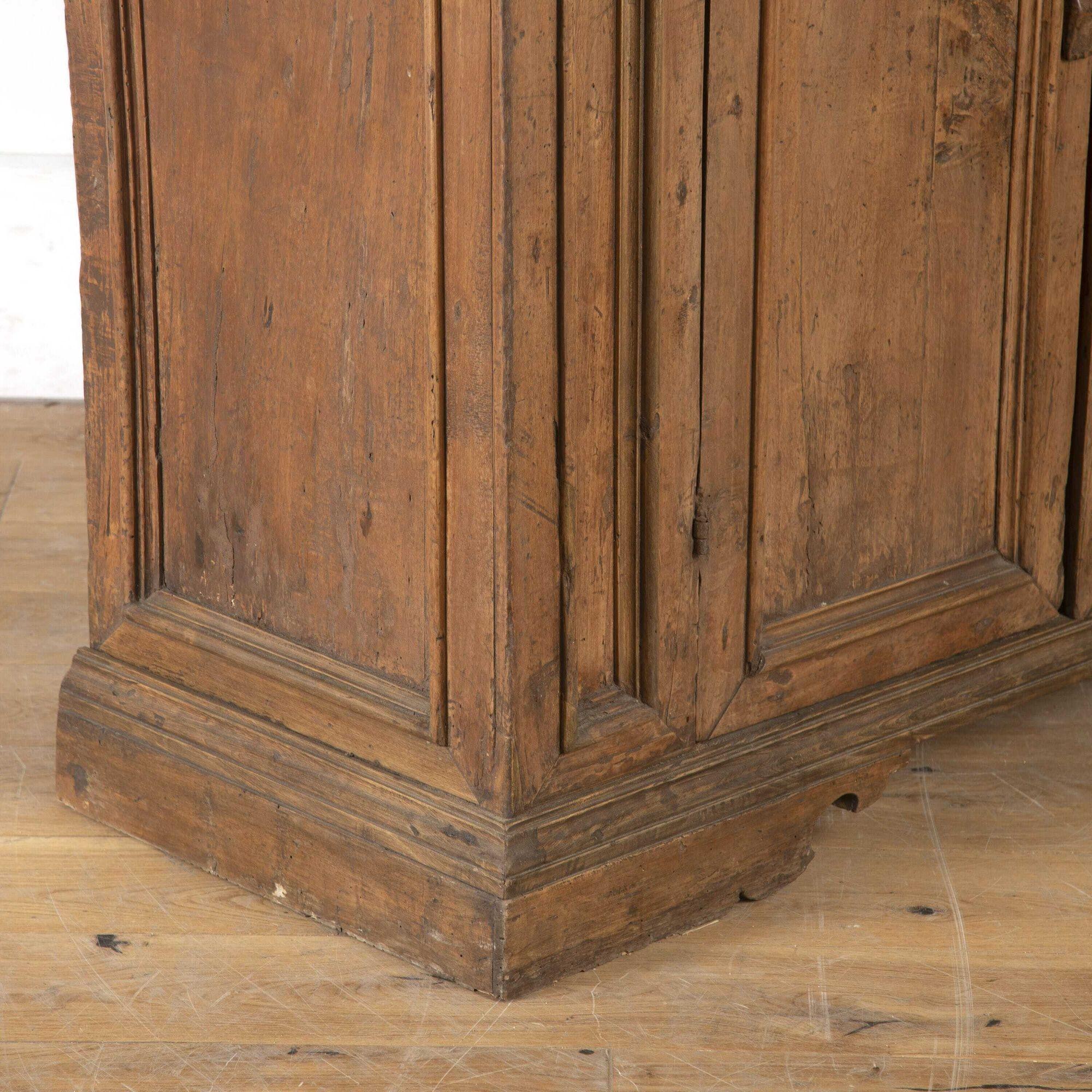 Fruitwood Italian 18th Century Convent Cupboard For Sale