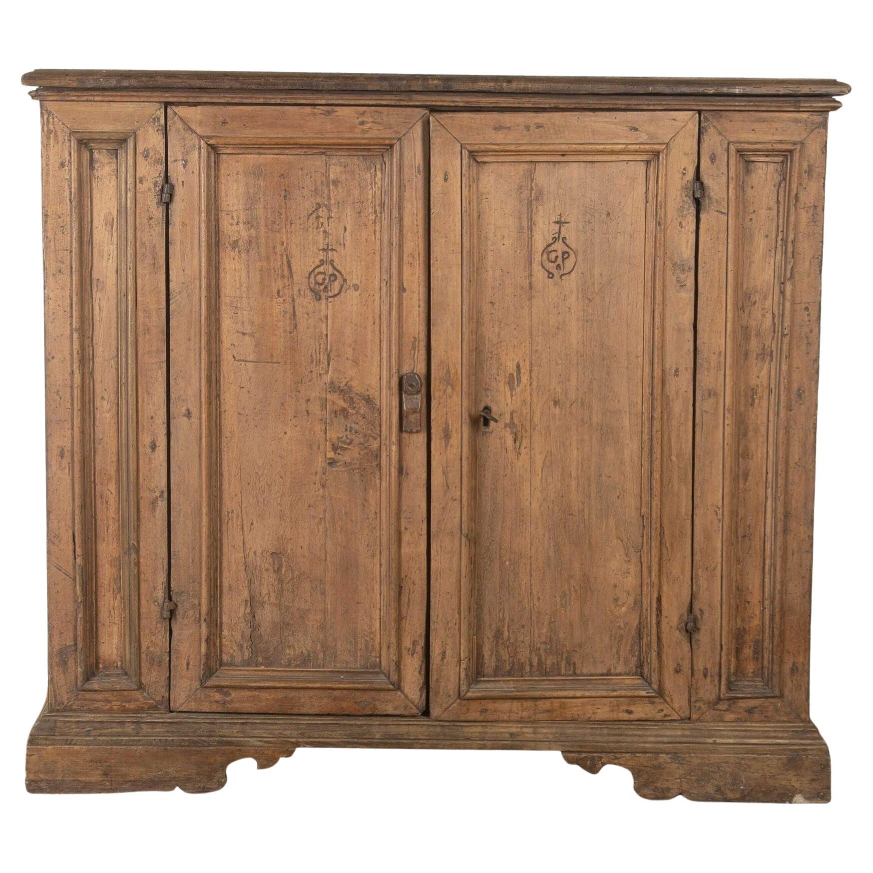 Italian 18th Century Convent Cupboard