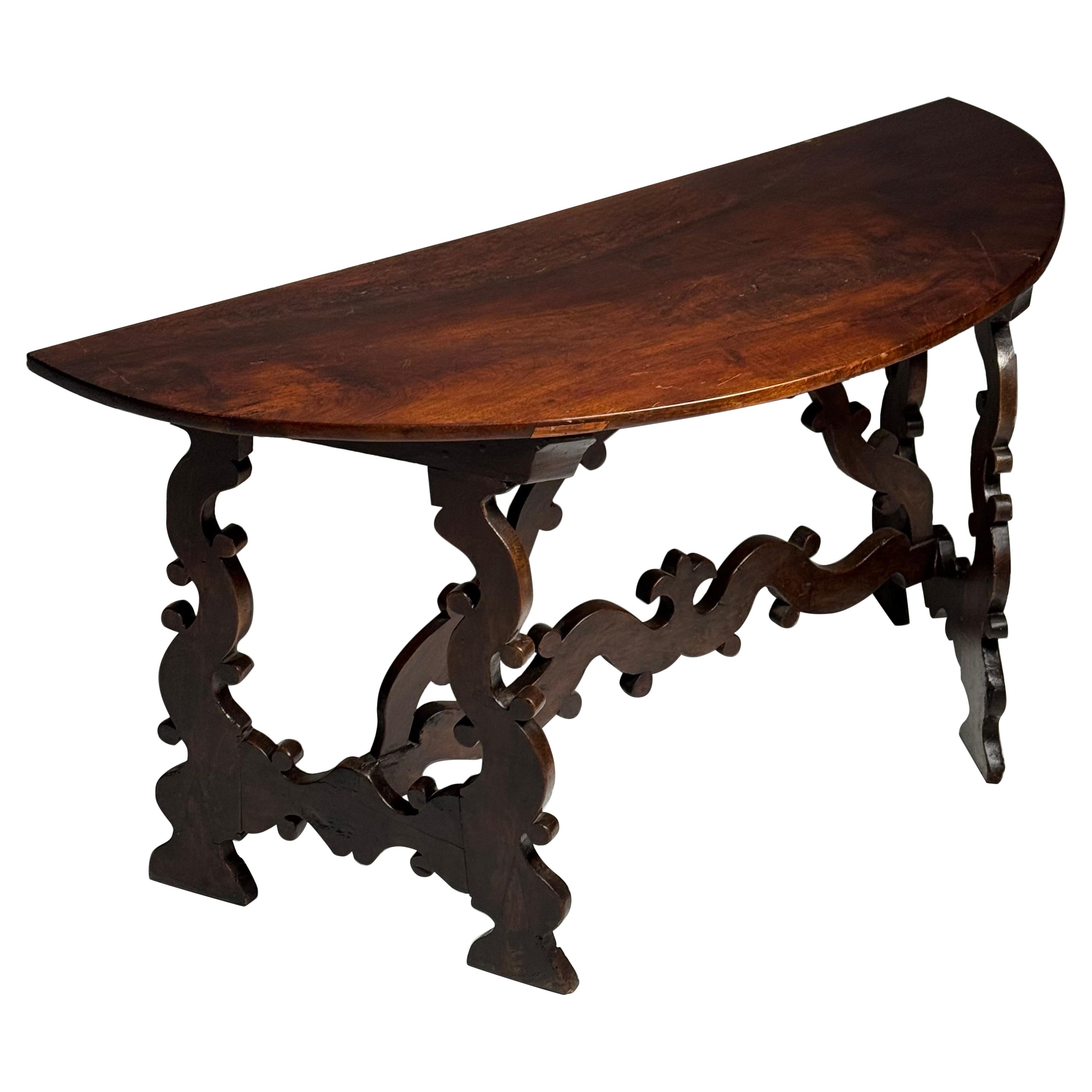 Italian 18th century Demi Lune tables en vente