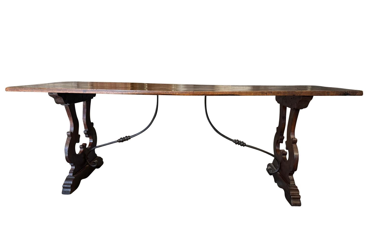 Italiano Tavolo da pranzo italiano del XVIII secolo - Console in vendita