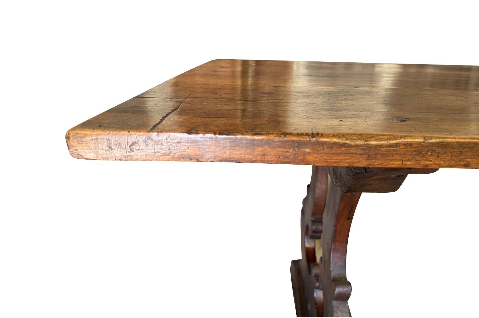 Tavolo da pranzo italiano del XVIII secolo - Console in vendita 3