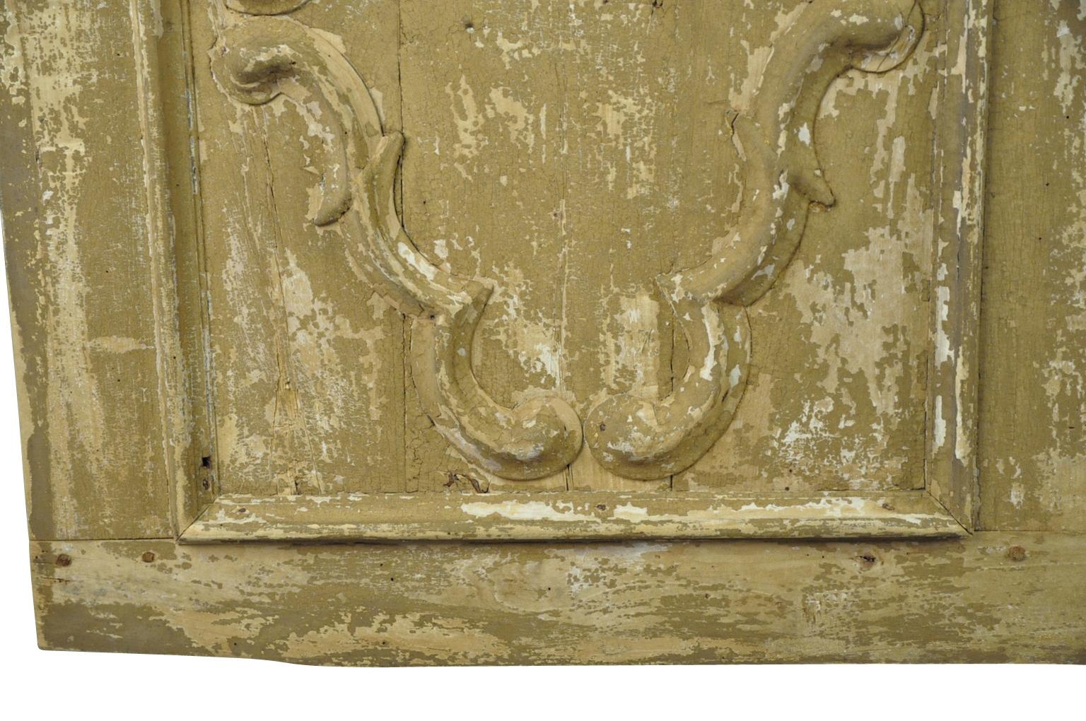 Puerta italiana del siglo XVIII en Bueno estado para la venta en Round Top, TX