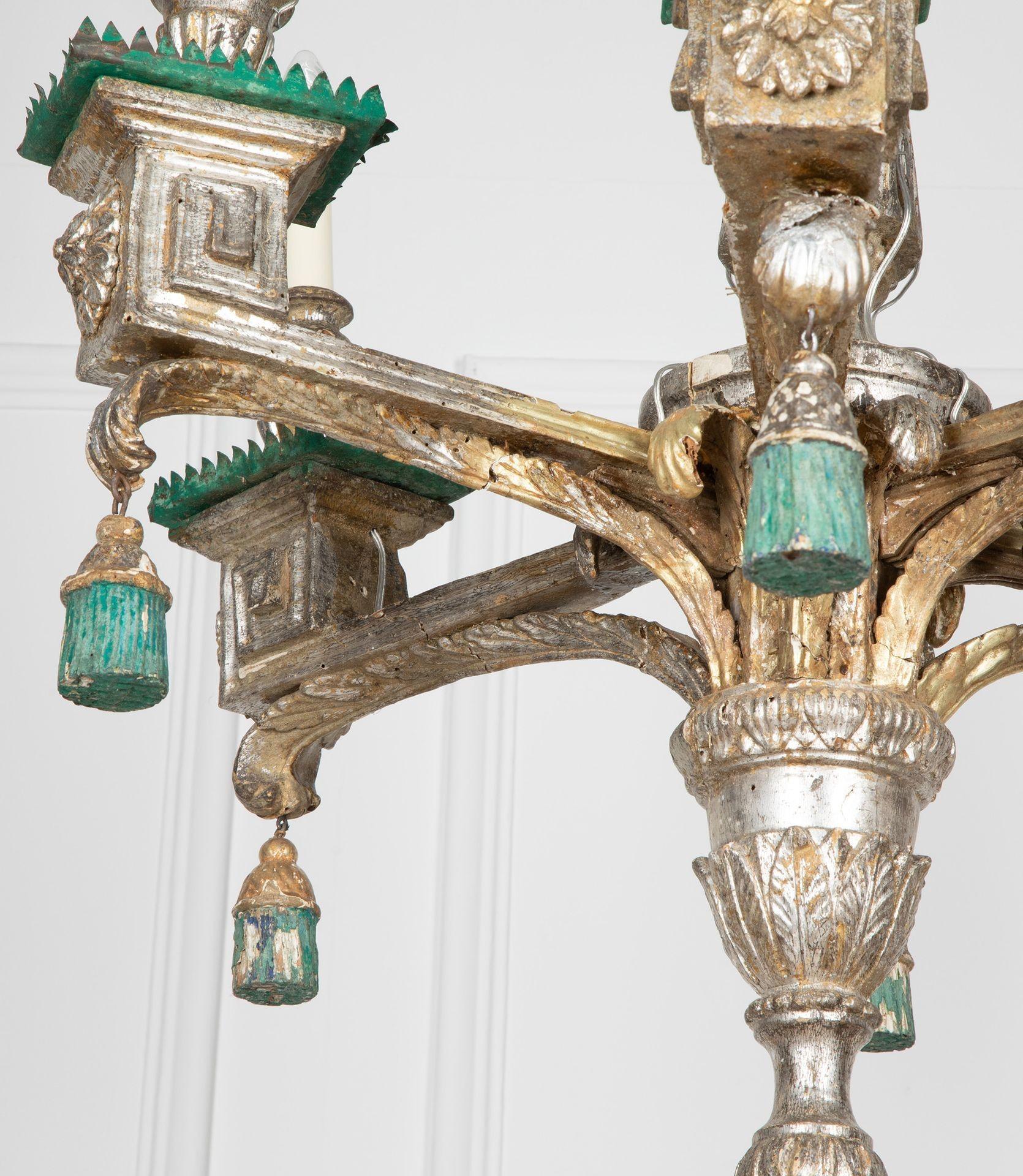 Lustre italien du XVIIIe siècle de style Florentine en vente 3