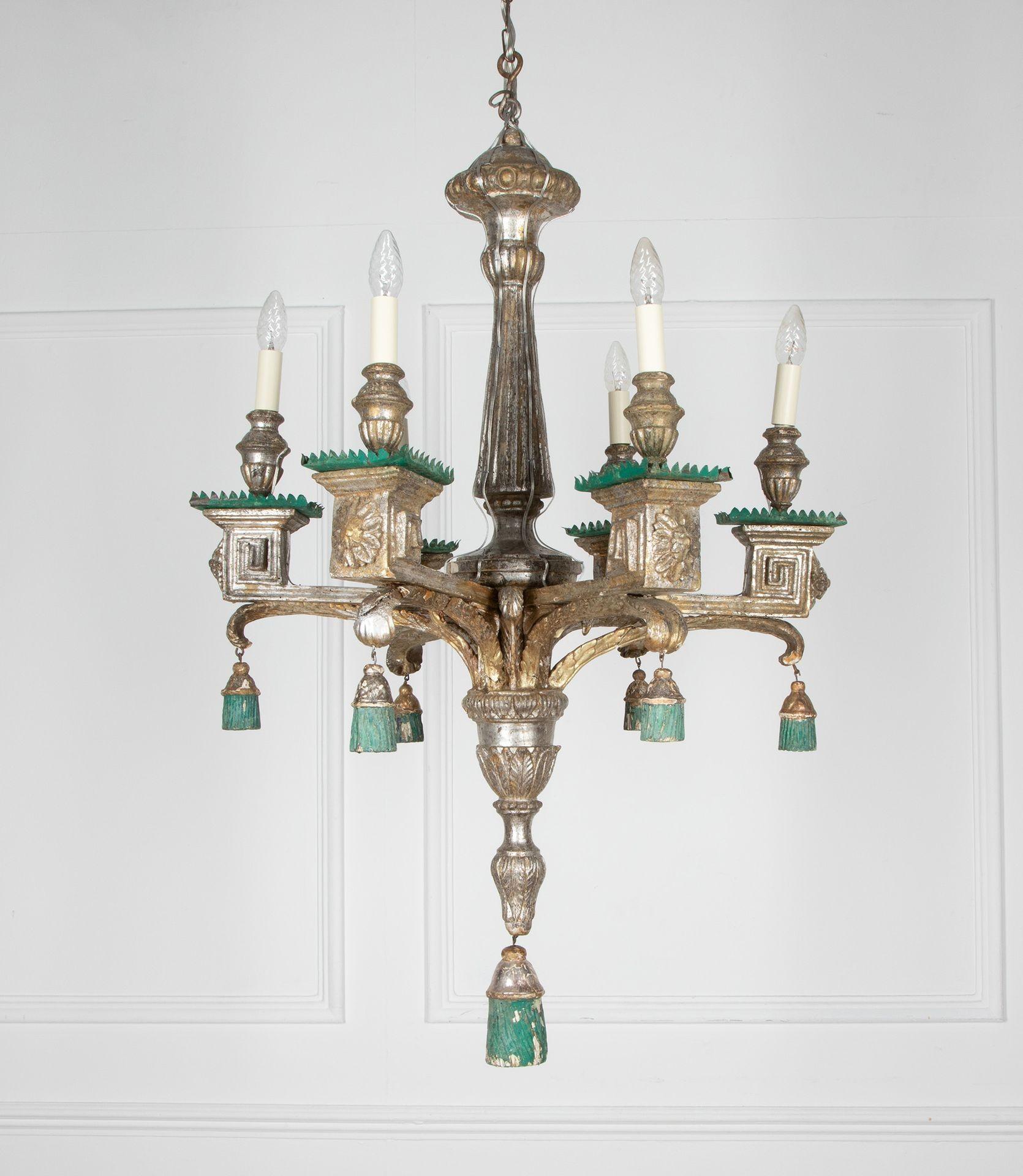 Lustre italien du XVIIIe siècle de style Florentine en vente 4
