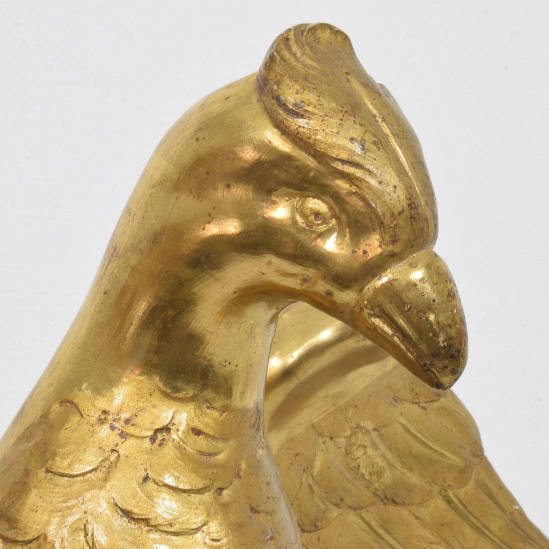 Italian 18th Century Gilded Paper Mache Dove/ Holy Spirit For Sale 8