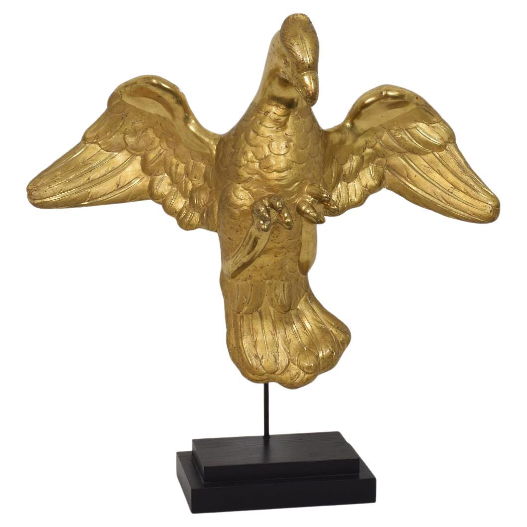 Italian 18th Century Gilded Paper Mache Dove/ Holy Spirit