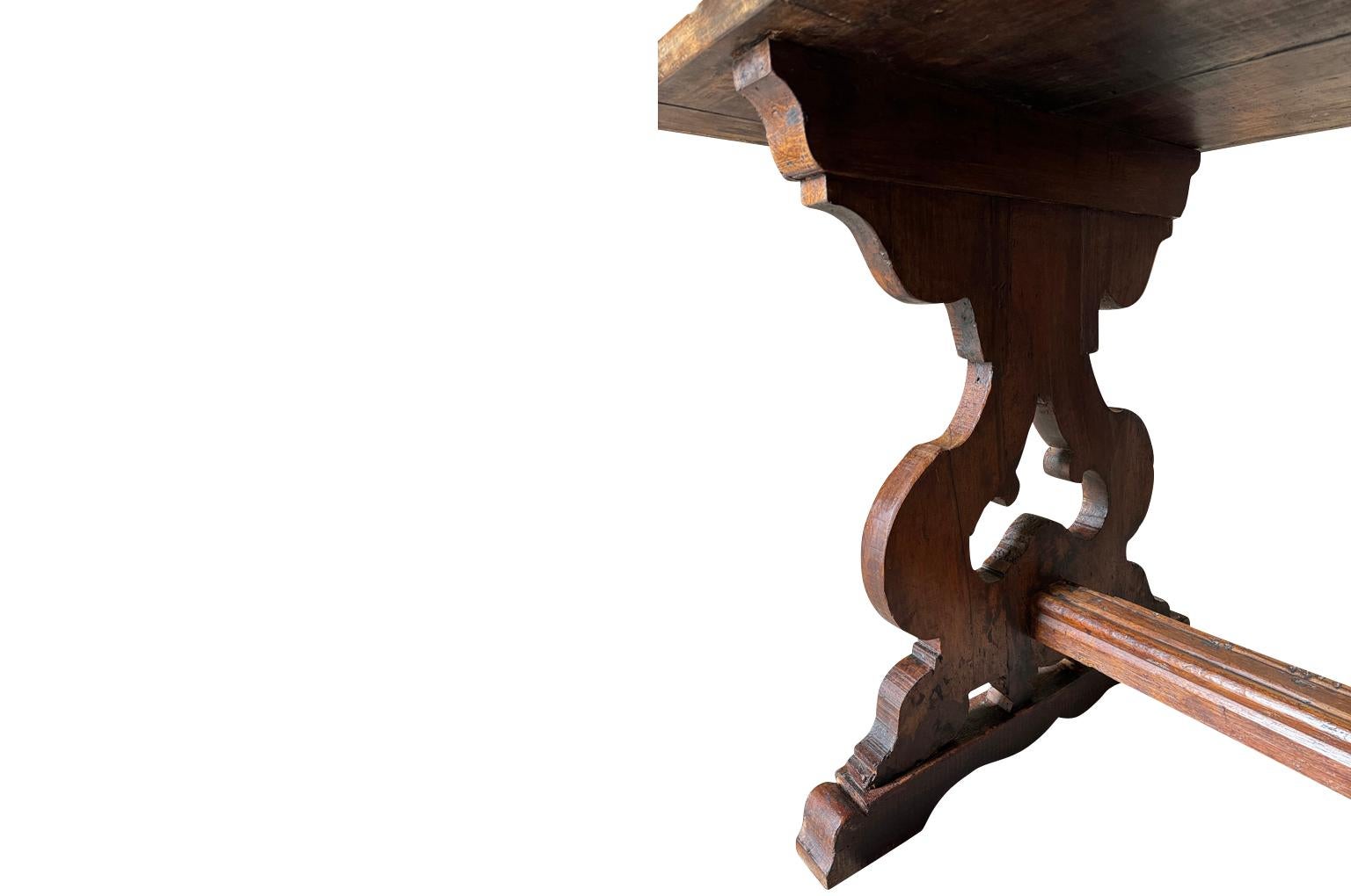 Italian 18th Century Grand Scale Console Table For Sale 6