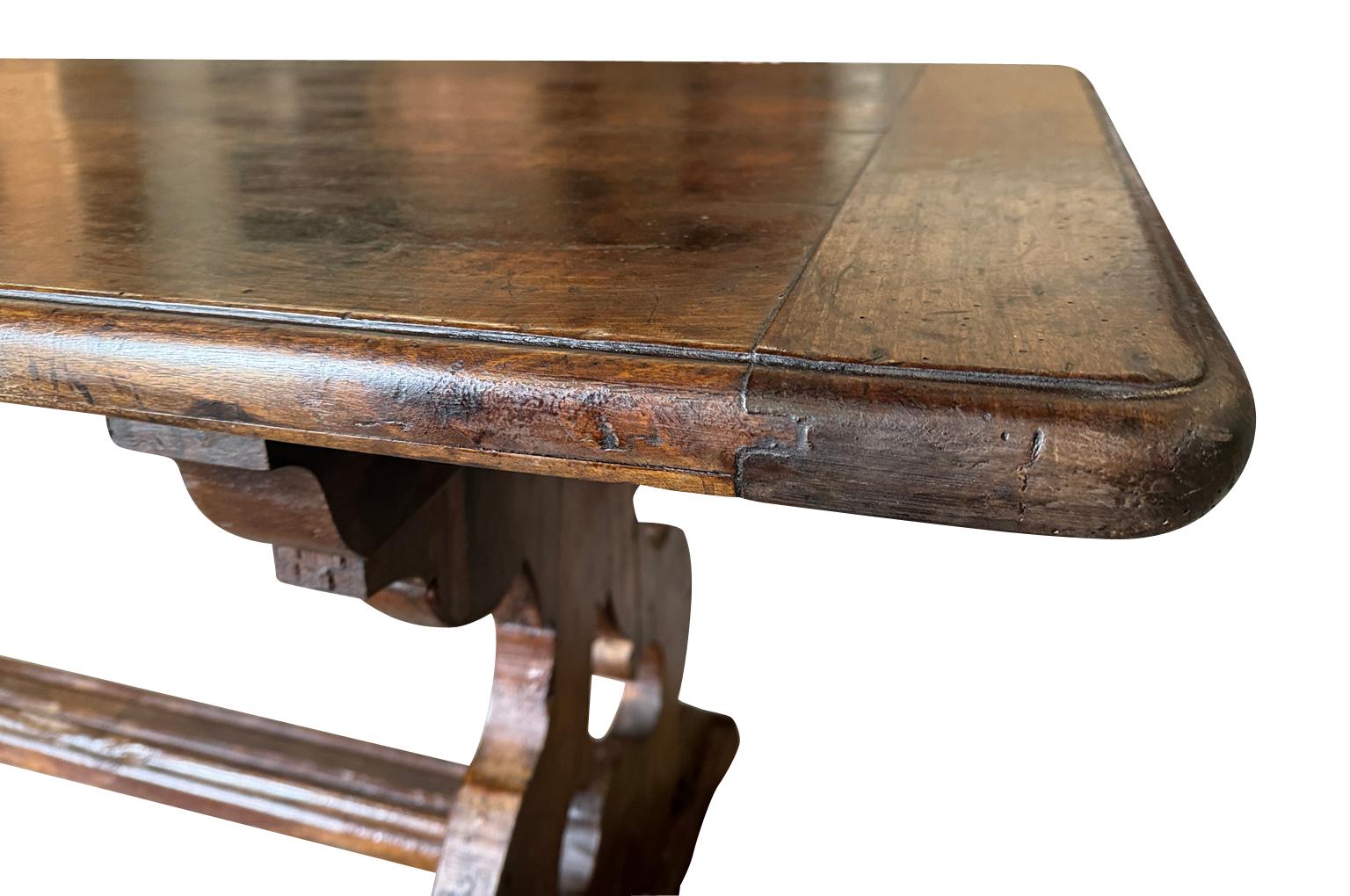Italian 18th Century Grand Scale Console Table For Sale 7