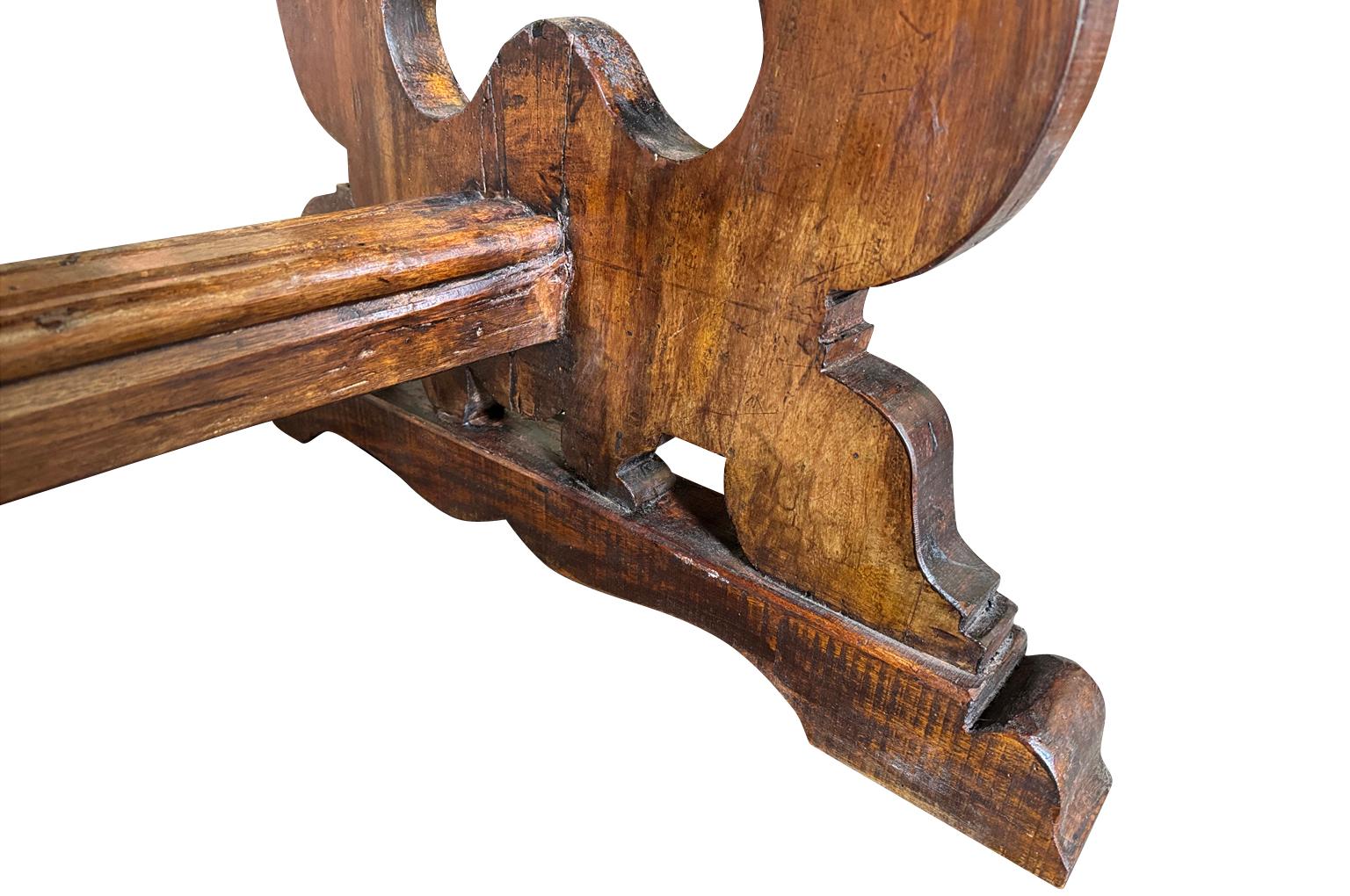 Italian 18th Century Grand Scale Console Table For Sale 5