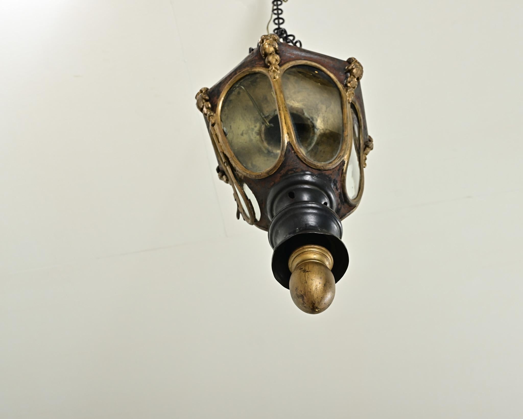 Farol colgante italiano del siglo XVIII en venta 3