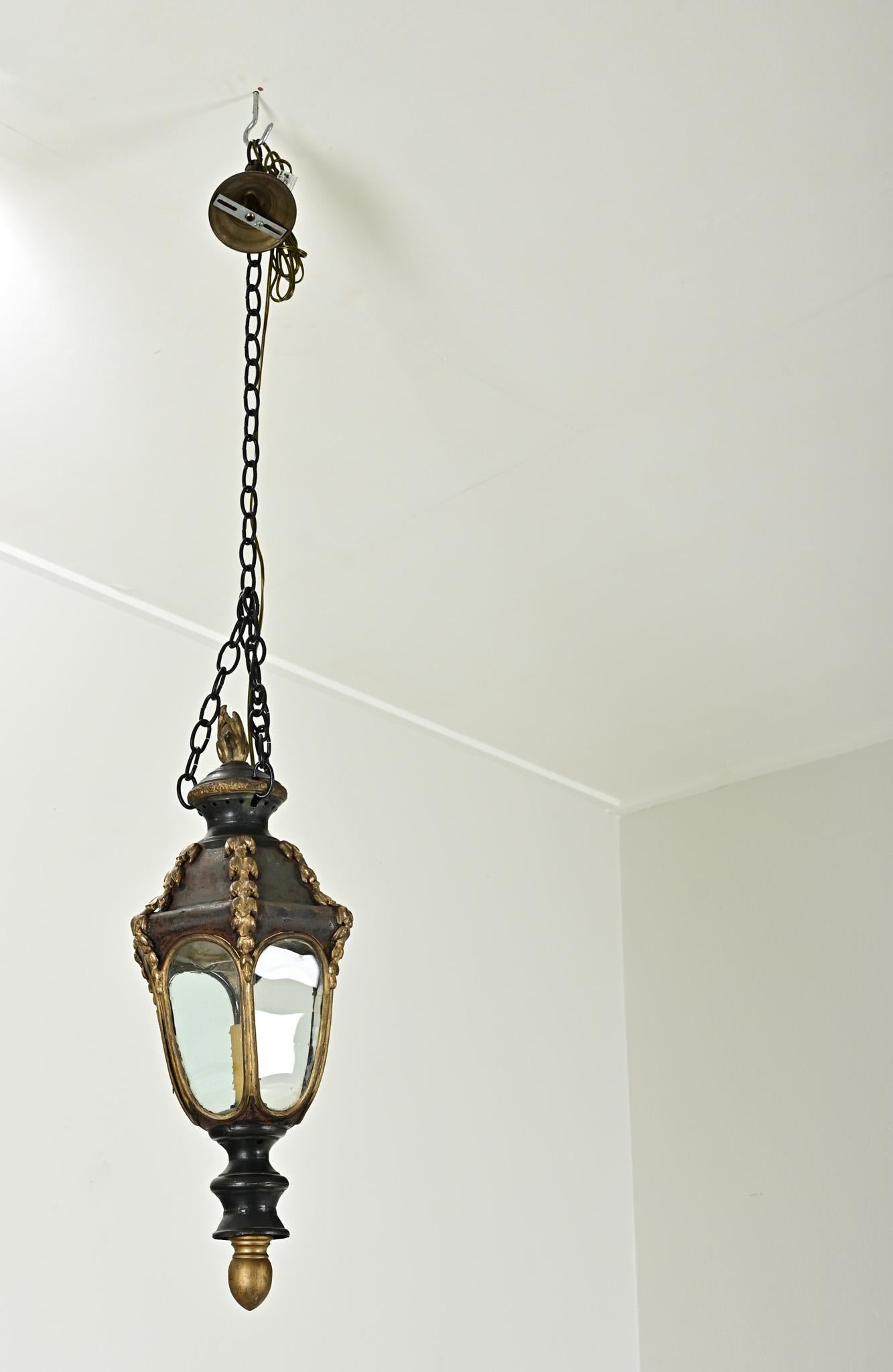Farol colgante italiano del siglo XVIII Italiano en venta
