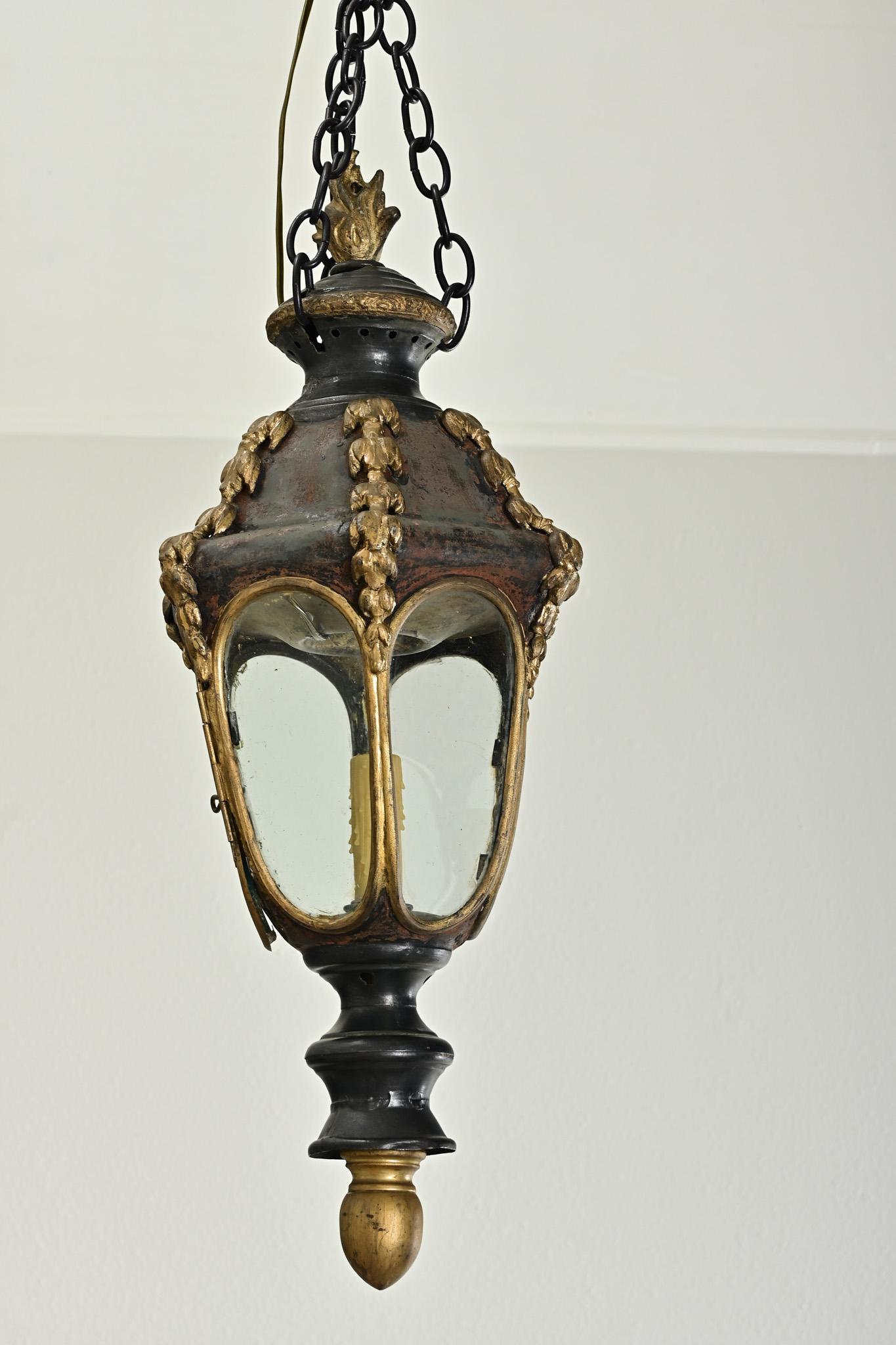 Farol colgante italiano del siglo XVIII en venta 1