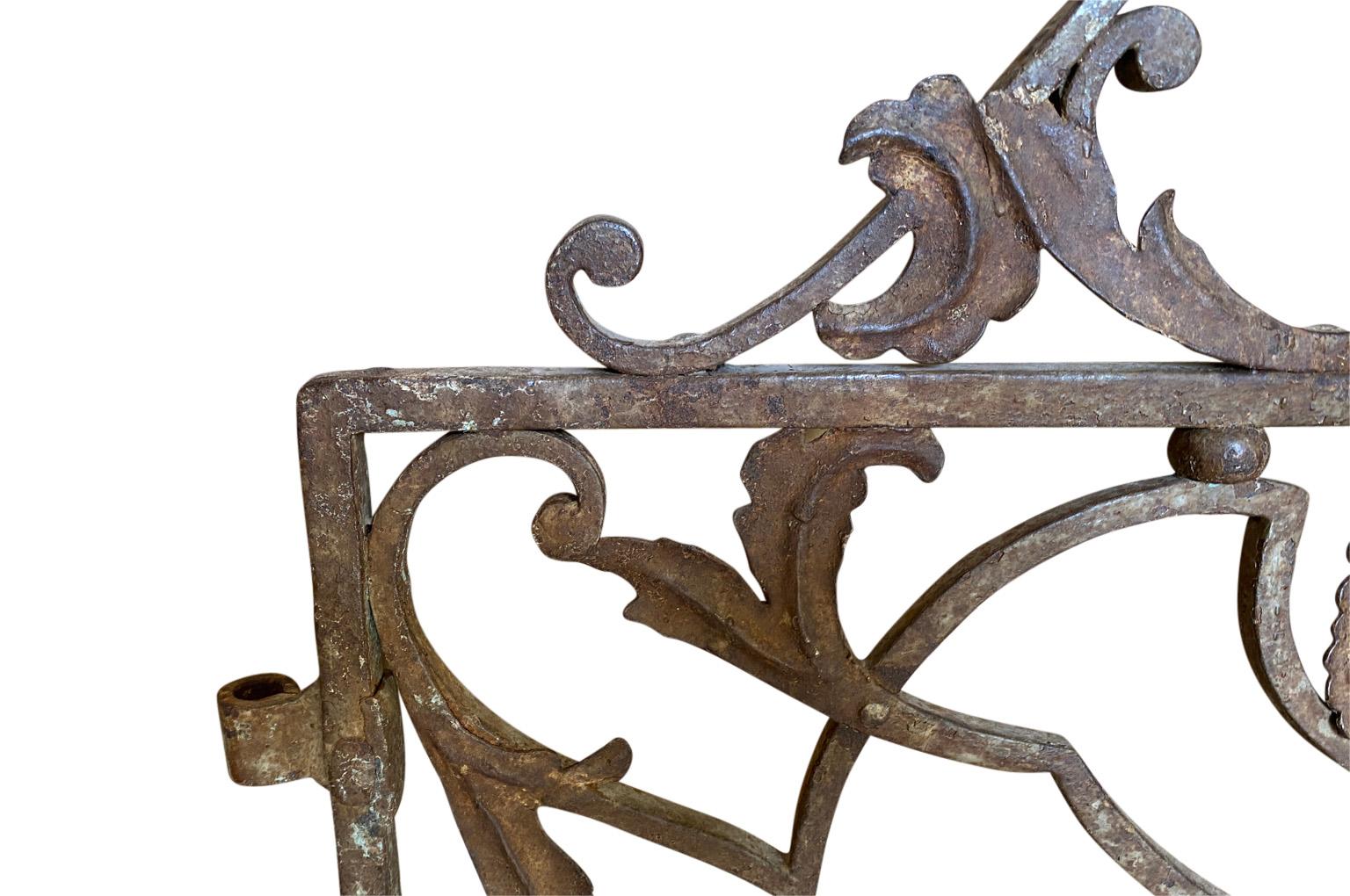 Italian 18th Century Iron Gates  4