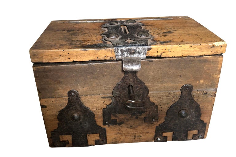 Italian 18th Century Lock Box at 1stDibs