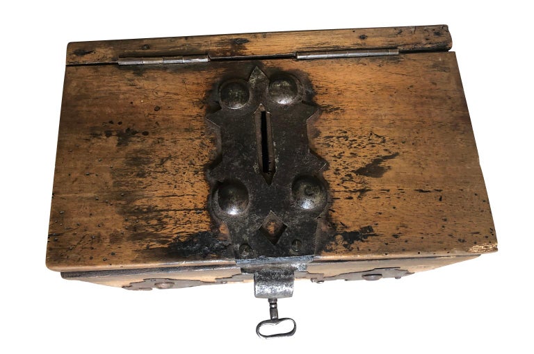 Italian 18th Century Lock Box at 1stDibs