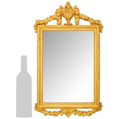 Italian 18th century Louis XVI Period Giltwood mirror