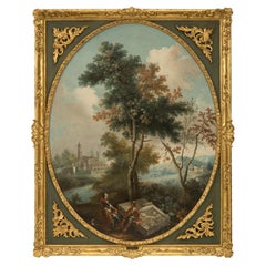 Italian 18th Century Neoclassical Period Oil on Canvas Painting