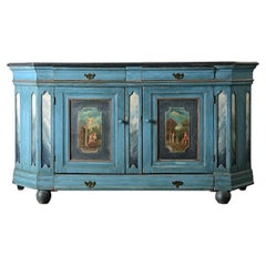 Italian 18th Century Painted Buffet