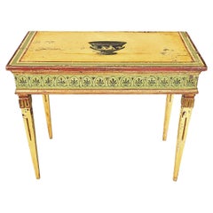 Italian 18th Century Painted Console Table